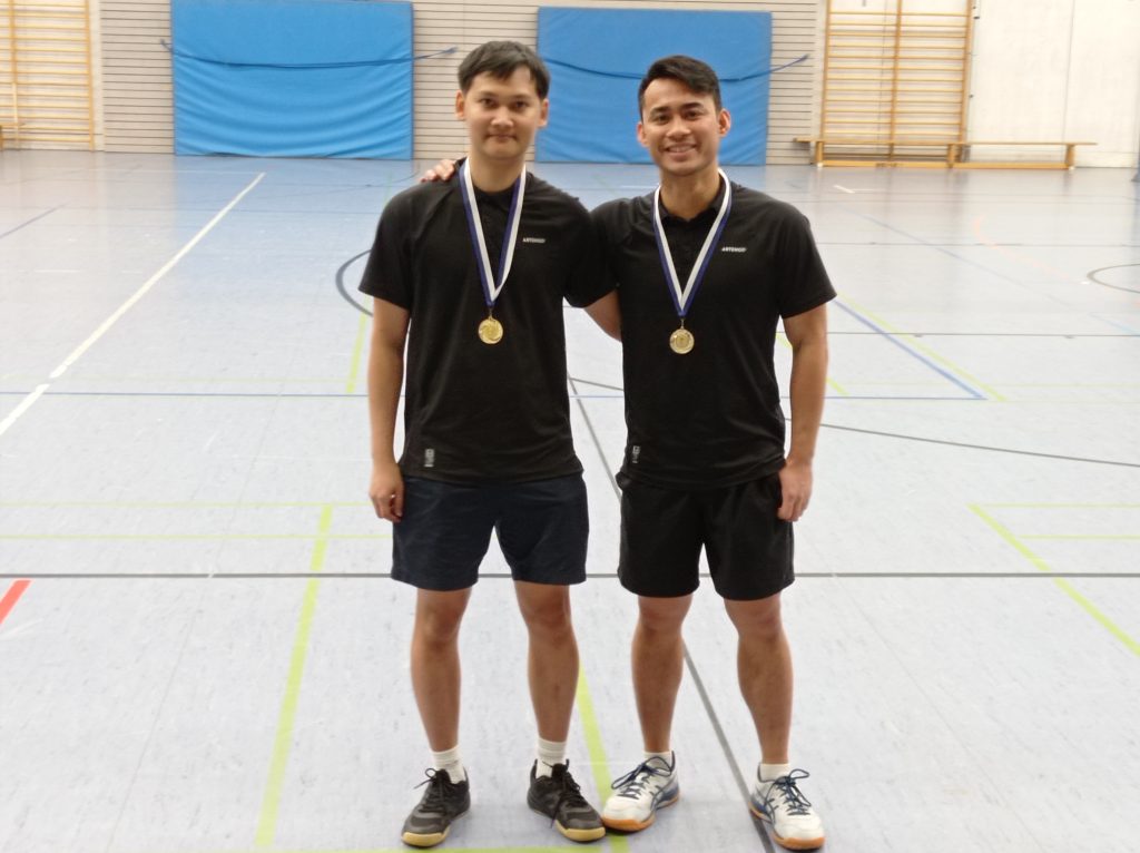 Badminton: Goldmedaille im Doppel beim WWS-Turnier