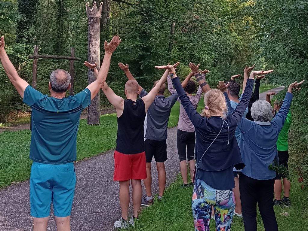Yogabericht: Sommeraktion „Waldbaden“